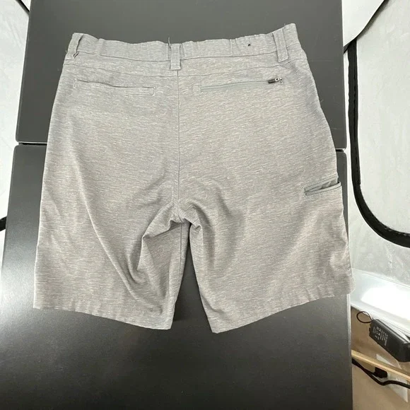 Hawke Co Outfitter Mens Grey Hybrid Performance Shorts 32W Stretch Hiking - Picture 8 of 9